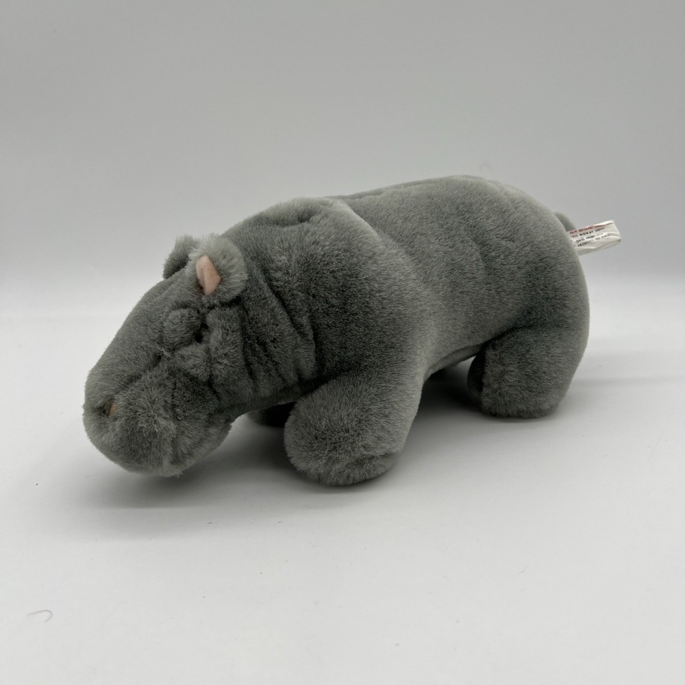 Vintage K & M International‎ 1992 Hippopotamus Plush~10"
